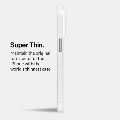 Vista 3 de totallee Funda delgada para iPhone 15 Pro, la cubierta más delgada y minimalista para Apple iPhone 15 Pro (2023) (transparente escarchado)