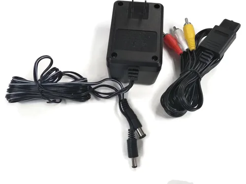 Vista 7 de Super Nintendo SNES AC Adapter AV Adapter 2 controllers