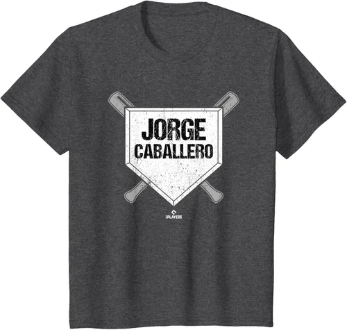 Vista 11 de Homeplate Gameday Jorge Caballero Prospect Baseball Fan Gear Camiseta, Negro
