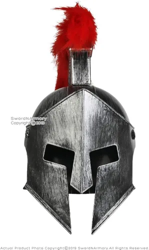 Vista 3 de Munetoshi Casco medieval tipo 4 de caballero de plástico para Halloween, accesorio para fiestas de disfraces de cosplay
