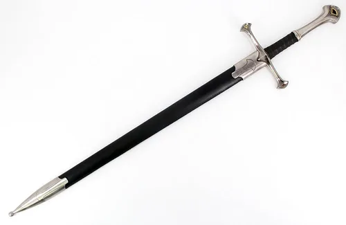 Vista 2 de Vulcan Gear - Espada medieval de la Edad Media con vaina a juego