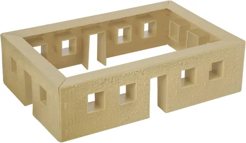 Vista 4 de BMC WW2 Bunker Walls - Accesorio de plástico para hombres del ejército