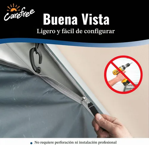 Vista 5 de Carefree 211400A - Cabina de 14 pies Buena Vista Plus