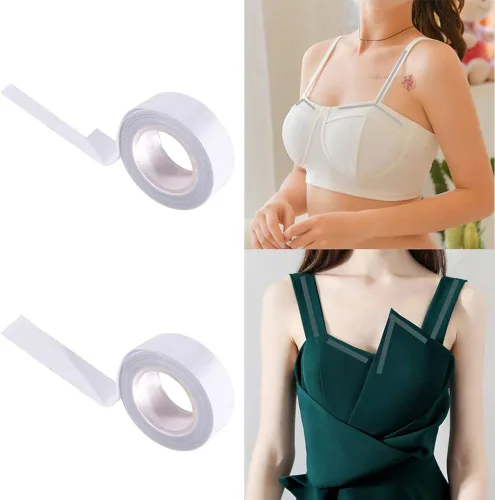 Vista 6 de Acrossage - Cinta de doble cara para mujer para ropa y piel, cinta de belleza, 82.0ft