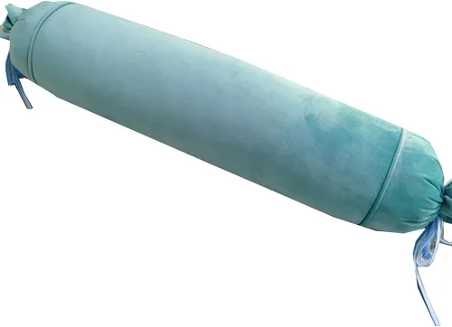 Vista 10 de Almohada redonda de terciopelo, almohada larga y suave, almohada decorativa de apoyo cervical, cojín cilíndrico redondo para el cuello, almohadas