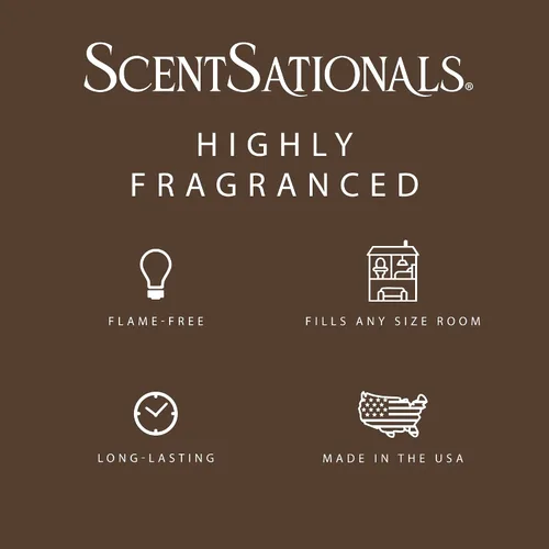 Vista 3 de Scentsationals Ceras Derretidas de Otoño, Cubos de Cera de Aroma Fuerte - Feelin' Cozy - Ceras Derretidas Perfumadas de Larga Duración