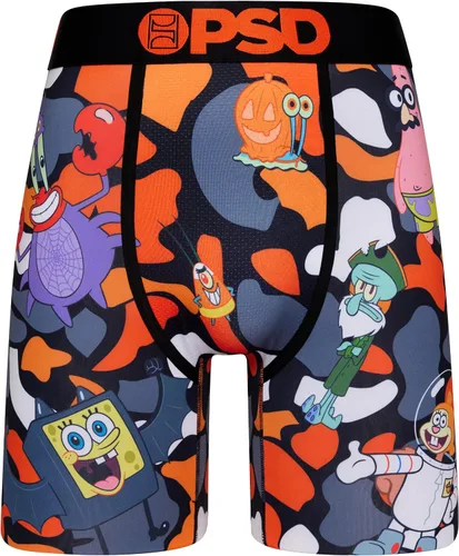 Vista 2 de PSD Men's Spongebob Squarepants Boxer Briefs - Breathable and Supportive Men's Underwear with Moisture-Wicking Fabric