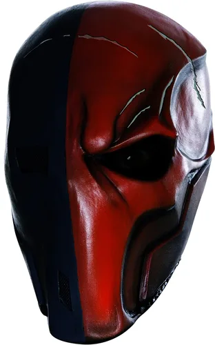 Vista 2 de Rubie's Costume - Máscara de vinilo para hombre, diseño de Arkham City Death Stroke 34
