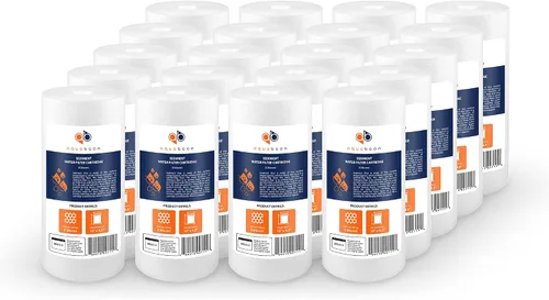 Vista 12 de Aquaboon Filtro de Repuesto de Sedimentos de Agua de Pozo de 5 Micrones 10 x 4.5 Cartucho de Filtro de Agua para Toda la Casa Compatible