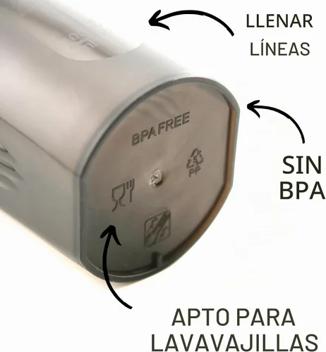 Vista 8 de Botella agitadora de proteínas con contenedor de llavero de suplemento, sin BPA, vaso agitador reutilizable para levantadores de peso activos