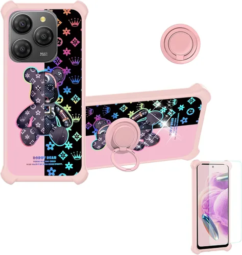 Vista 42 de jioeuinly Funda para Tecno Spark Go 2025 Compatible con Tecno Spark Go 1 / GO 1S / Pop 9 4G Funda de Teléfono Cubierta