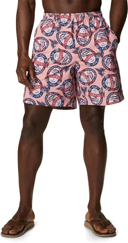 Vista 68 de Columbia Super Backcast - Pantalón corto de agua para hombre Impresión de tinte negro