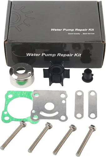 Vista 2 de 6N0-W0078 Kit de impulsor de bomba de agua para Yamaha fueraborda 2 tiempos de 6 8 HP 6G1-W0078-00-00 6G1-W0078-A1-00 Sierra 18-3460