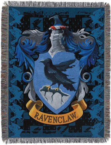 Vista 13 de Northwest Manta Tapiz Tejida de Harry Potter, Decoración del Hogar de Diseñador, Moderno, Regalo Único, 48" x 60", Escudo de Gryffindor Escudo