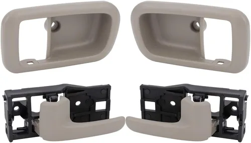 Vista 3 de OCPTY Manijas interiores y traseras del conductor izquierdo del pasajero del lado derecho de repuesto para Toyota Tundra 2000-2006 para Toyota