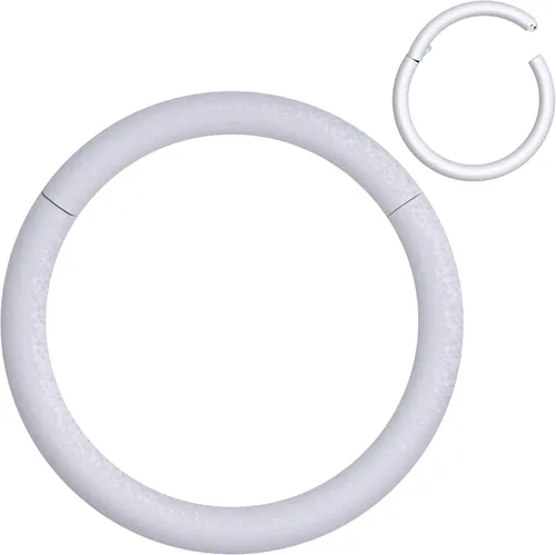 Vista 3 de Body Candy Segment Hoop Rings 18 Gauge 316l Surgical Steel Lip Ring Cartilage