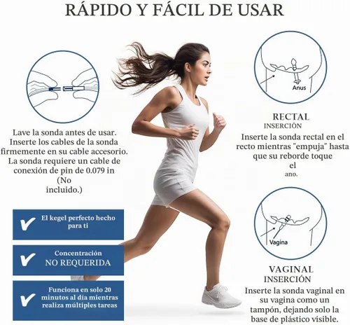 Vista 6 de K-fit Sonda de electrodo de tóner Kegel, KM-503