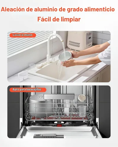 Vista 6 de VEVOR Máquina Automática Vertical de Helados con Compresor Incorporado, 1 Cuarto de Galón Sin Pre-congelación Fabricadora de Gelato y Máquina