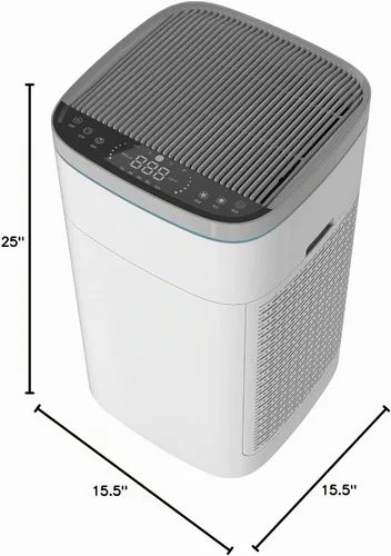 Vista 8 de Heaven Fresh Purificador de aire HEPA HF600 con sensor de calidad del aire y conectividad WiFi inteligente