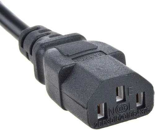 Vista 4 de Cable de alimentación de CA compatible con APEX TV LD4088 COBY TV TFDVD2274 Suministro de 3 clavijas