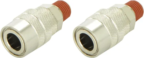 Vista 3 de Viair 92813 Acoplador de conexión rápida macho NPT de 1/4