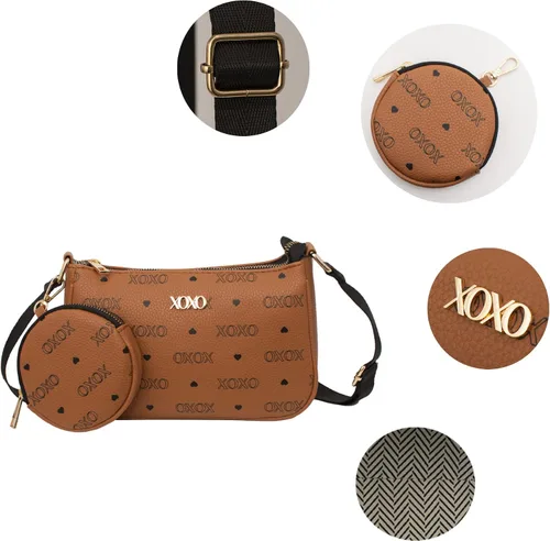 Vista 7 de XOXO Bolso de mano para mujer Urban Heart Crossbody