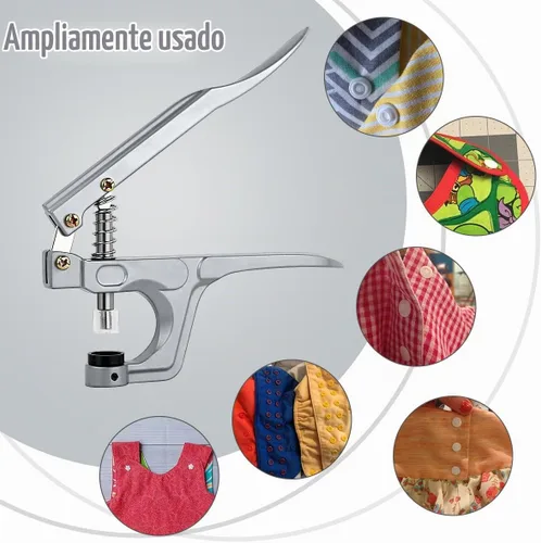 Vista 5 de Alicates a presión para ropa de manualidades, herramienta de alicates de mano para botones a presión, botón sin coser, punzón para broches T3 T5 T8