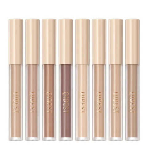 Vista 9 de Sombra de ojos líquida con purpurina brillante, maquillaje de larga duración, secado rápido (dorado metálico)