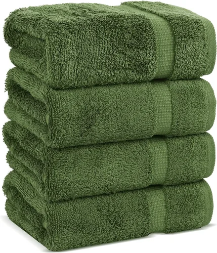Vista 15 de Chakir Turkish Linens Toallas turcas de alta calidad 100% algodón para baño, toallas de baño grandes de 30 x 60 pulgadas (4 piezas, aguamarina)