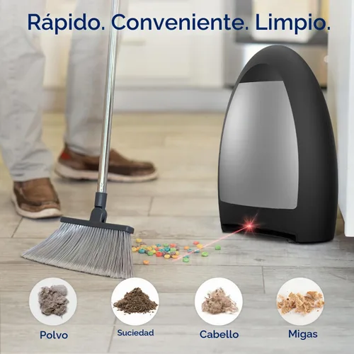 Vista 2 de EyeVac Aspiradora de aproximación sin contacto para el hogar con recogedor automático - Ideal para barrer pelo de mascotas, comida y suciedad