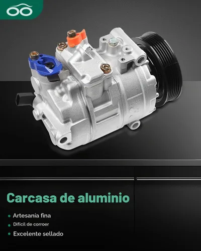 Vista 3 de SCITOO Compresor de CA para Audi A3 2.0L 2006-2007, compresor de aire acondicionado de enfriamiento rápido para Volkswagen Beetle 2.0L 2012-2017