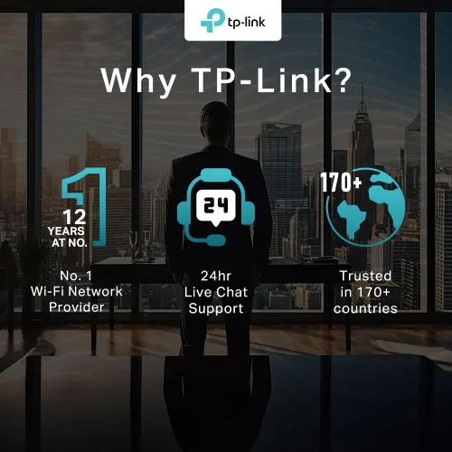 Vista 8 de Adaptador USB TP- Link Wireless, Negro