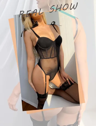 Vista 6 de Sxglamr Conjunto de lencería de encaje para mujer, body de una pieza con liguero y medias