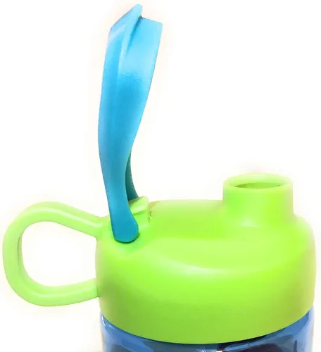 Vista 3 de Zak! PJ Masks PJMJ-T070 Designs - Botellas de agua fría de 16.5 onzas, sin BPA, para niños y niñas, con lazo de transporte y tapa a presión