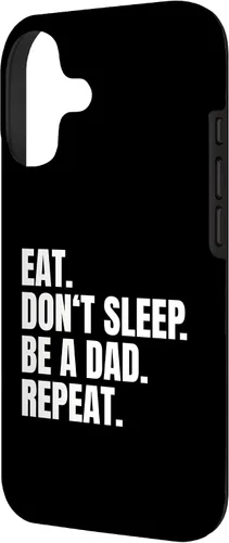 Vista 2 de Eat Don't Sleep Be A Dad Repeat Case for iPhone 17