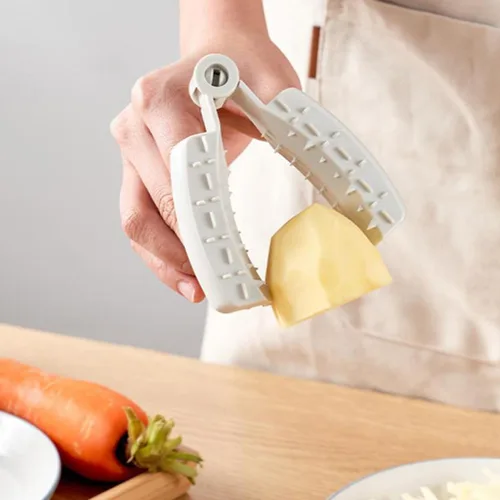 Vista 5 de Cabilock Protector de dedos de 2 piezas, protector de mandolina, verduras, fruta, corte, herramienta de cocina, cortador de mandolina, rallador