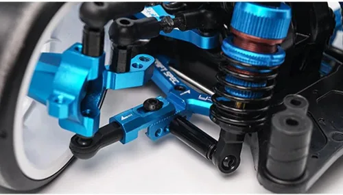 Vista 7 de Yeah Racing Drift Spec Shock-Gear 1.969 in Amortiguador Set para 1/10 RC Car Azul #TATT-022BU