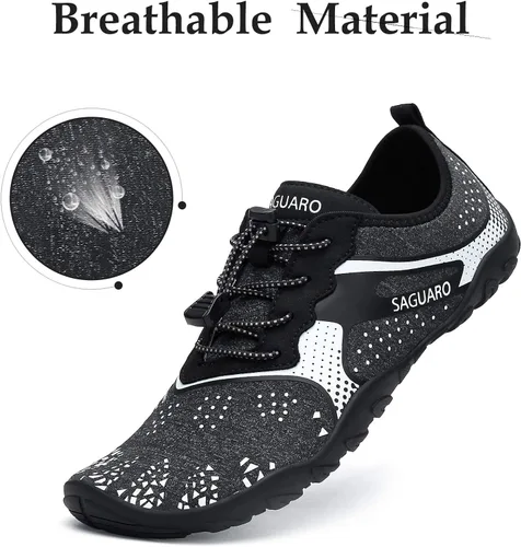 Vista 2 de Kararao Mens Womens Water Shoes Quick Dry Swim Shoes Beach Shoes Pool Surfing Aqua Sports