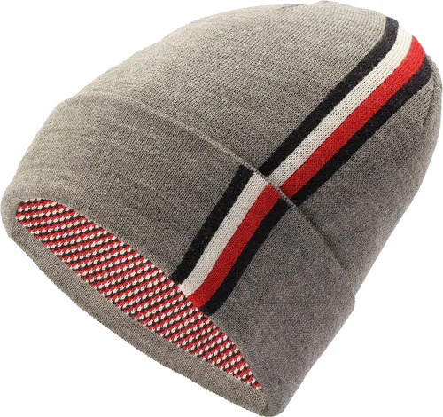 Vista 2 de Tommy Hilfiger Sombrero de puño vertical global a rayas para hombre