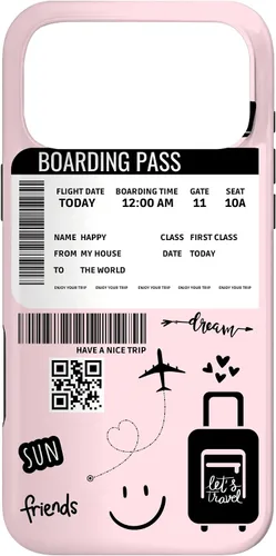 Vista 21 de Funda rosa para iPhone 14 Pro Max