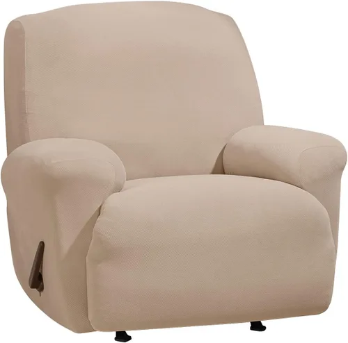 Vista 24 de SureFit Form Fit - Funda elástica para cojín de silla Morgan, de una pieza, de poliéster y elastano, lavable a máquina