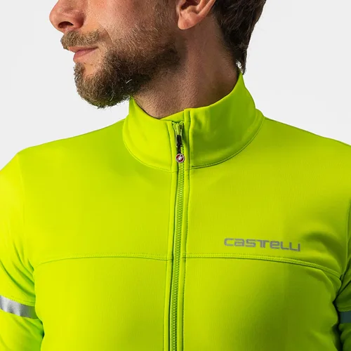 Vista 4 de CASTELLI, Fondo - Jersey de manga larga con cremallera completa