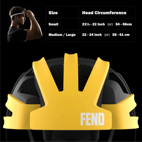 Vista 10 de FEND One Foldable Bike Helmet, CPSC/EN1078 Certified, Award-Winning Patented Smart-Fold Design, Lightweight Commuter Helmet for Adults – Bike