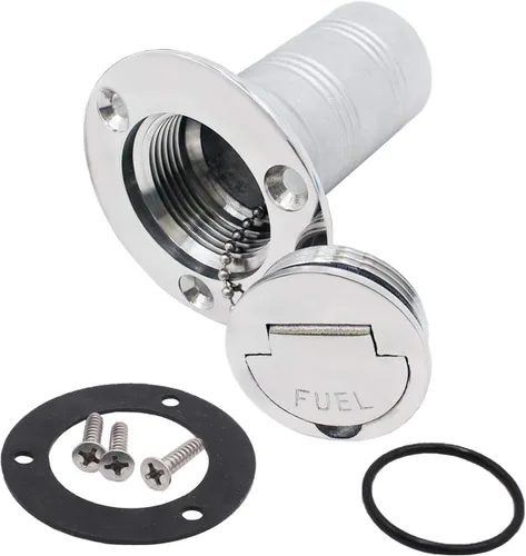 Vista 15 de SHENGHUISS Boat Water/Diesel/Gas/Fuel Deck Fill/Filler 1-1/2 Inch(38mm) with Keyless Cap 316 Stainless Steel Boat Deck Hardware for Boat, Yacht