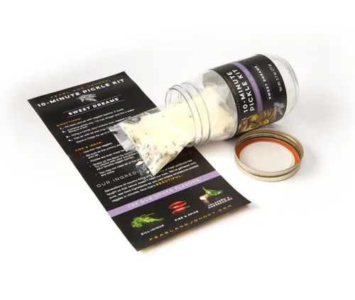 Vista 3 de Pearl and Johnny Sweet Dreams - Kit de pepinillos dulces de 10 minutos, 2.7 onzas