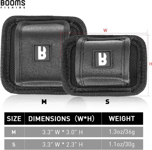 Vista 7 de Booms Fishing Soporte para caña de pescar con mosca, accesorios de pesca con mosca V05