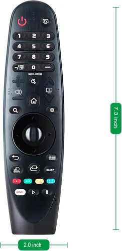 Vista 4 de AN-MR19BA Reemplazar Control Remoto Infrarrojo Compatible con LG TV 65UM7300AUE