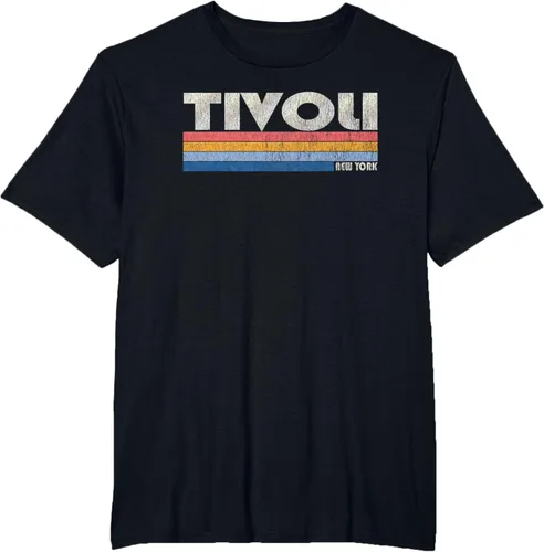 Vista 41 de Camiseta vintage de los años 80 estilo Tivoli NY