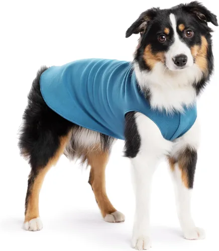 Vista 83 de Abrigo elástico de lana para perro, ropa suave y cálida para perro, suéter elástico para mascotas, lavable en lavadora, ecológico, para todo el año