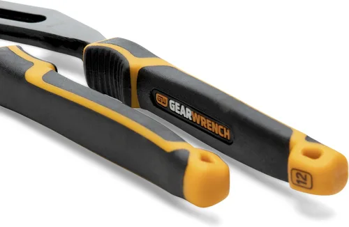 Vista 6 de GEARWRENCH Juego de alicates de mandíbula recta de lengüeta y ranura de material dual PITBULL K9 de 8", 10" y 12" - 82205CAZ